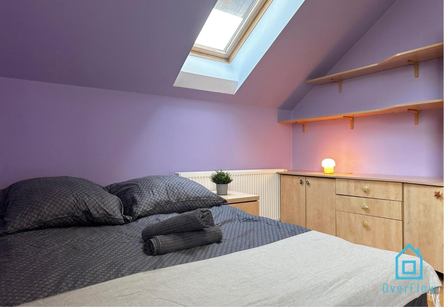 Purple Room - Charming Place, 15 Minutes To Gdansk Old Town & 5 Minutes To Seaside ภายนอก รูปภาพ